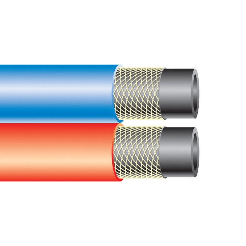 Furtun pentru sudura oxiacetilenica TWIN 20 bar
